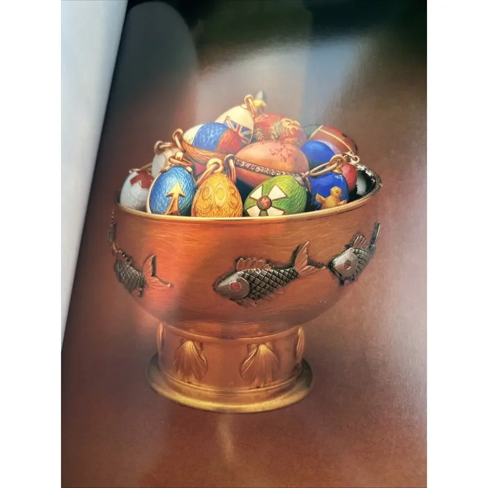 Faberge Eggs Imperial Russian Fantasies Catalog Book Paperback 1984‎ New York